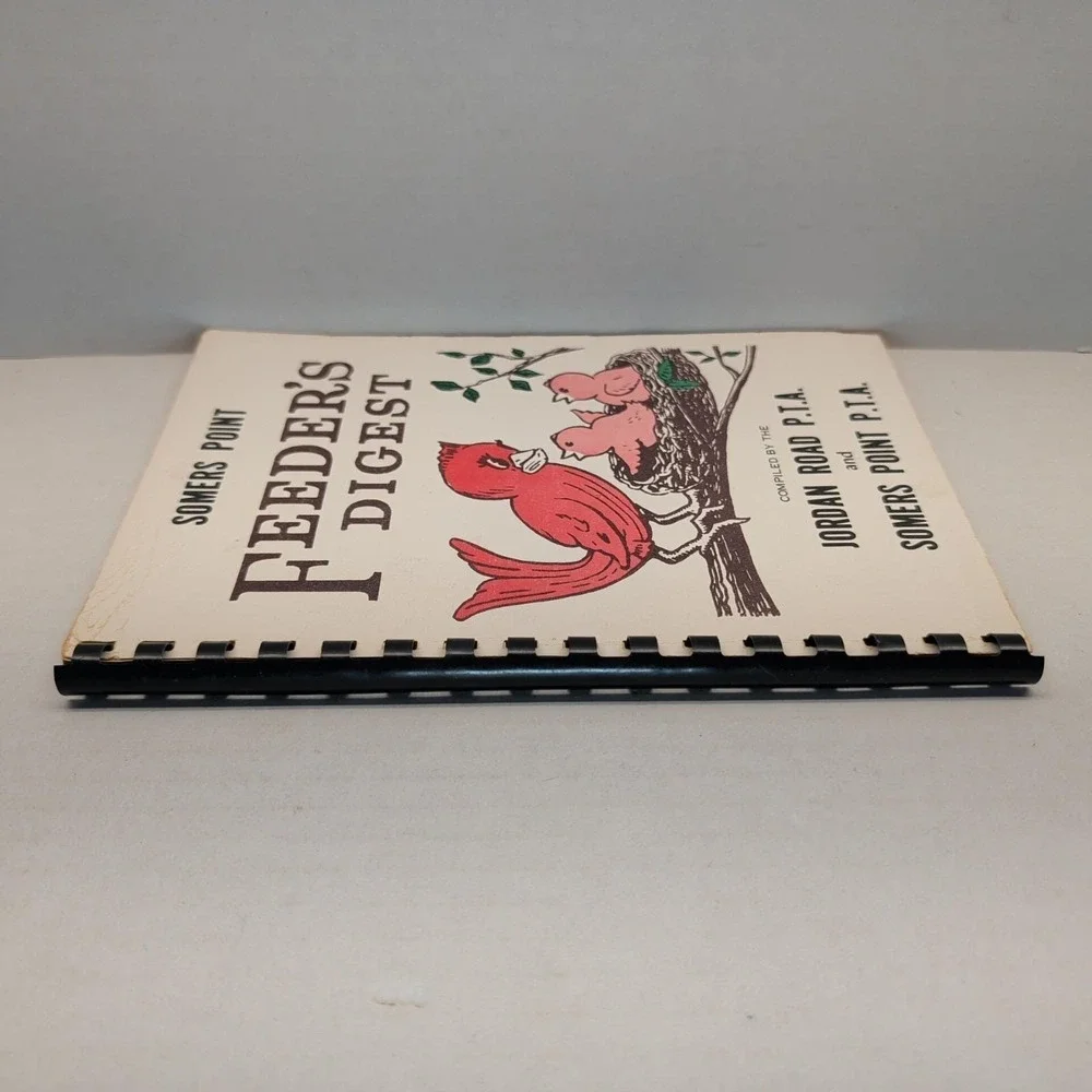 Feeder's Digest Community Cookbook Jordan Road PTA‎ Somers Point NJ 1969